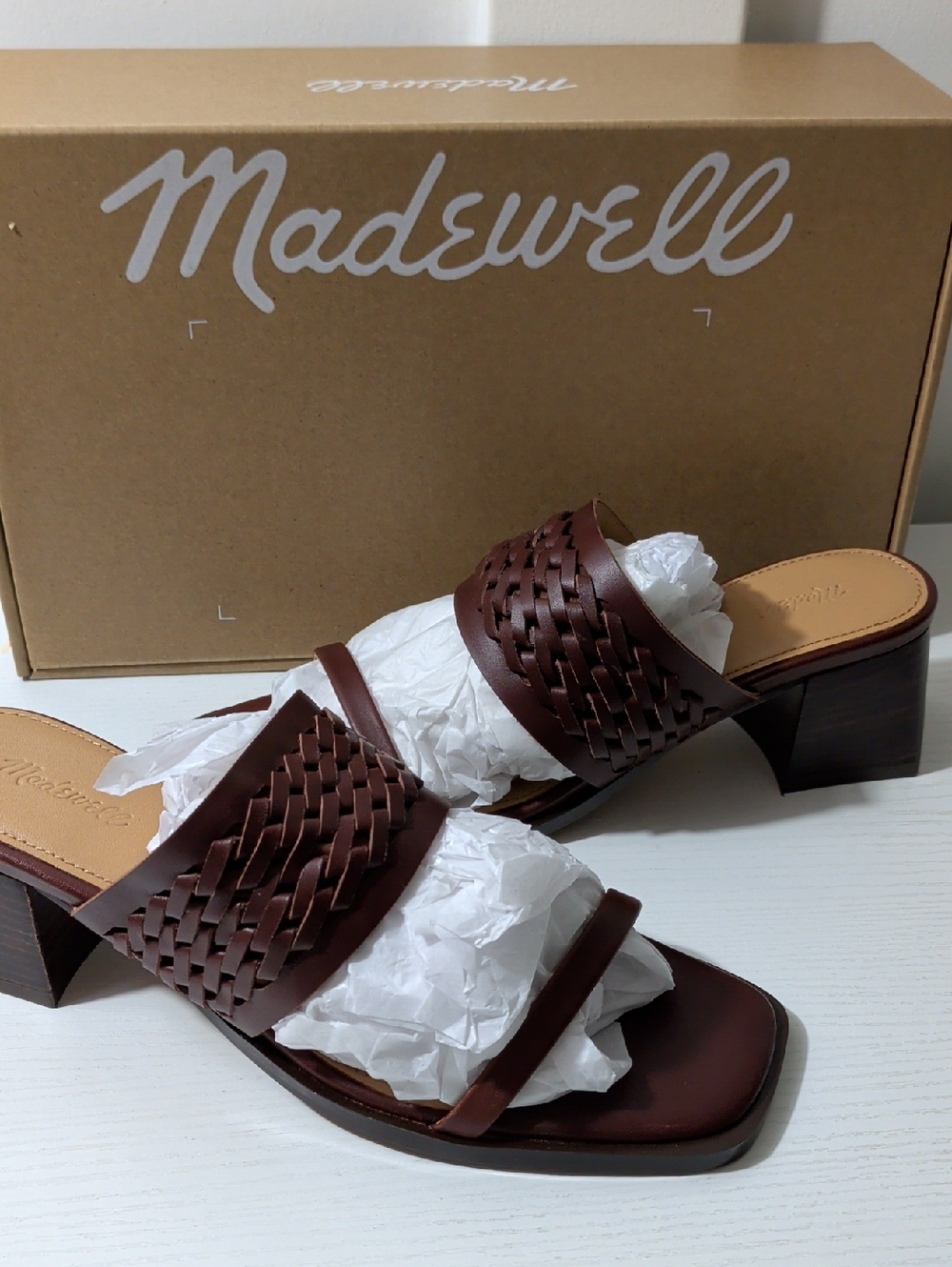 Madewell NIB Leather Sandals